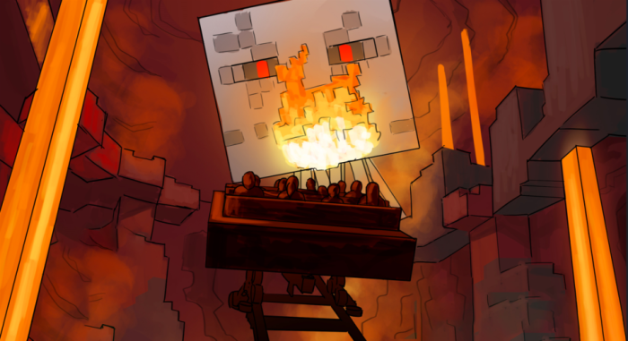 So soll es mal in der Minecraft World aussehen. (Bild: Merlin Entertainments)